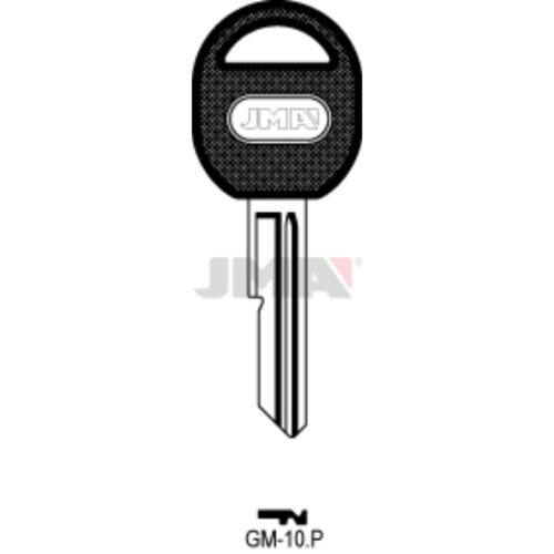 Chei Otel Plastic Negru GM-10.P